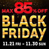 【ブラックフライデー】最大85%OFF！