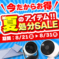 【夏物処分セール】今だからお得！