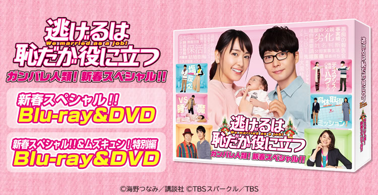 新品未開封★逃げるは恥だが役に立つ ガンバレ人類! 新春スペシャル! ! DVD DVD 逃げるは恥だが役に立つ ガンバレ人類!新春スペシャル