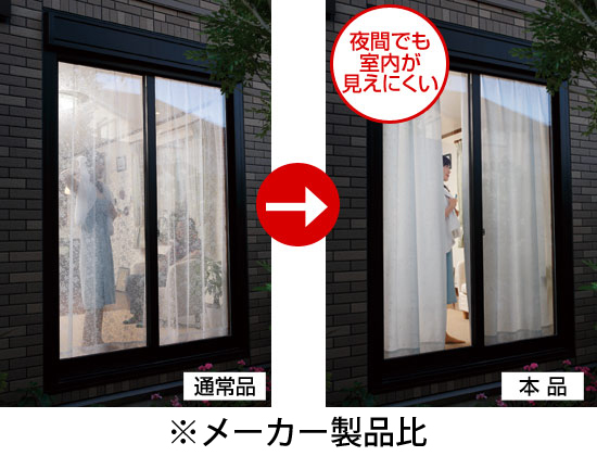 紫外線を遮って、プライバシーを守る