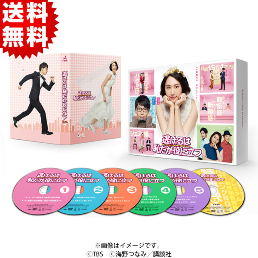 逃げるは恥だが役に立つ DVD-BOX〈6枚組〉 おまけ付-