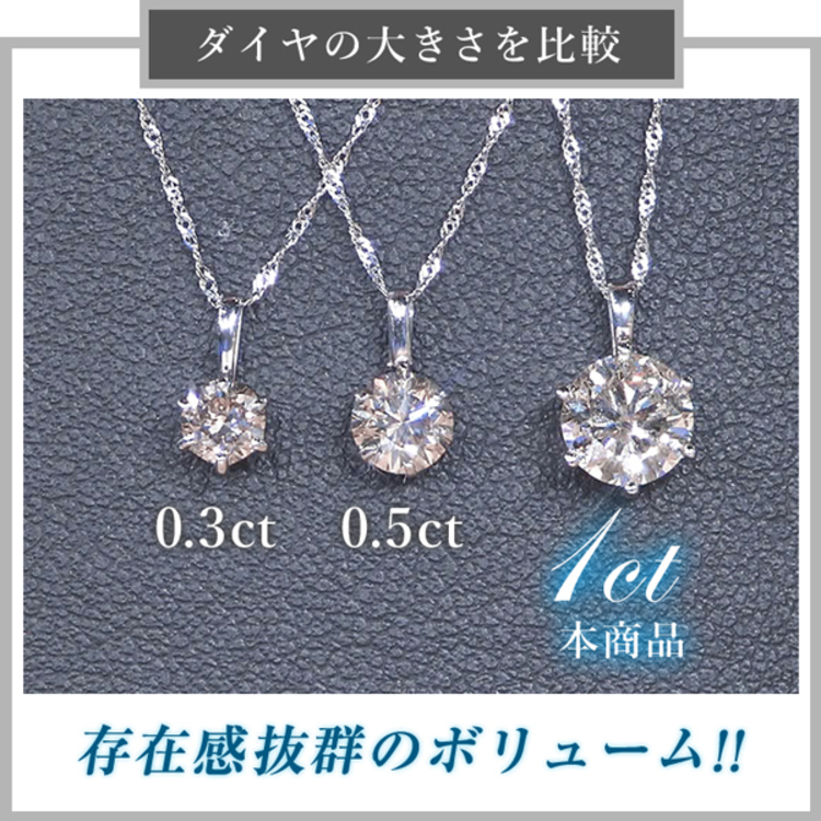 新品　高島屋　0.4ct 一粒ダイヤモンドネックレス鑑別書