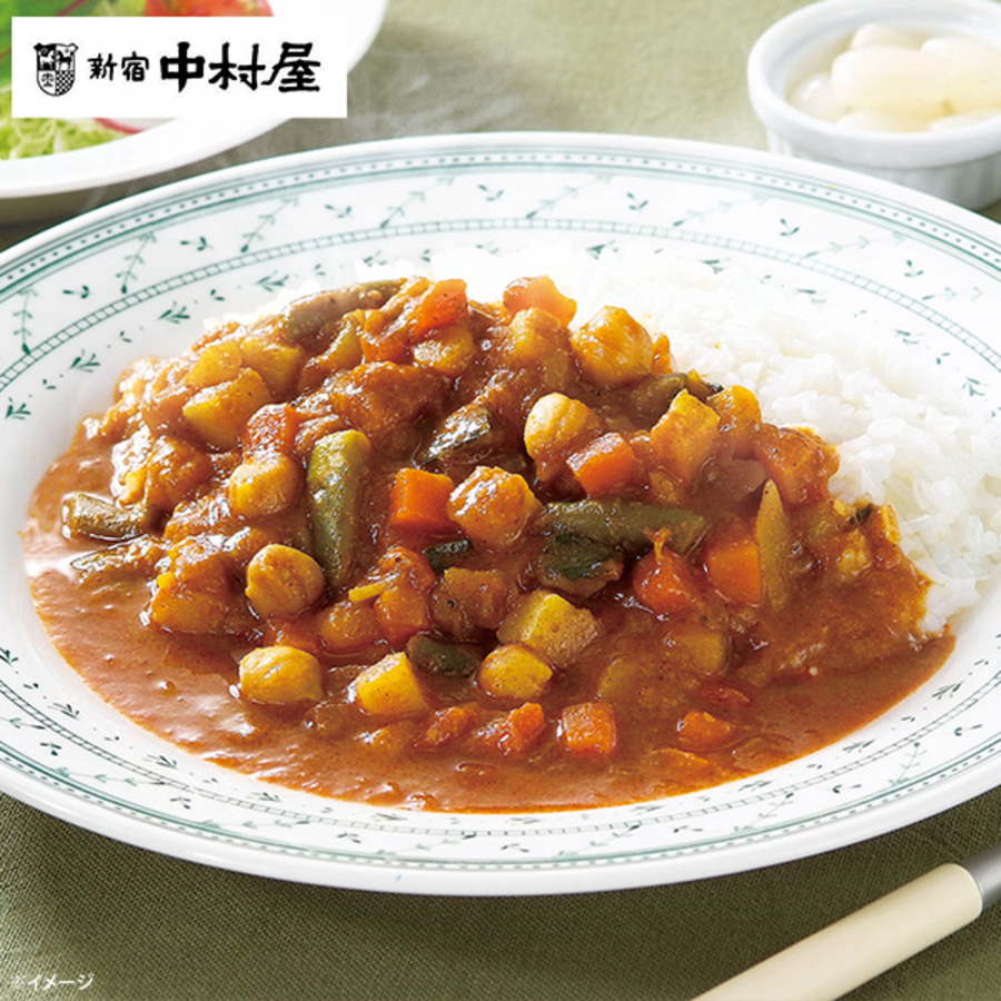 新宿中村屋 プチカレー 彩り野菜と豆 1g 袋 ｔｂｓショッピング