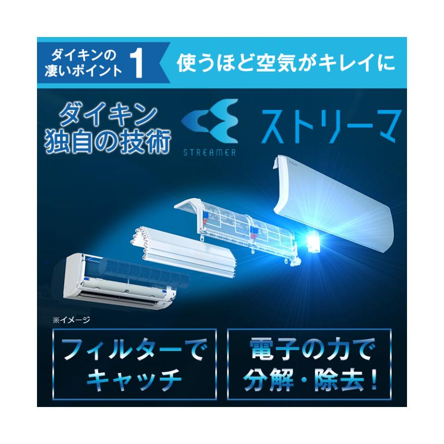 特別価格 年型 ダイキン ストリーマ搭載 自動お掃除エアコン 6畳用 下取りあり 送料無料 ｔｂｓショッピング