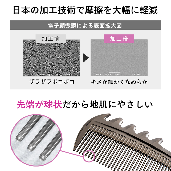 ひみつは「摩擦」を抑える日本の加工技術