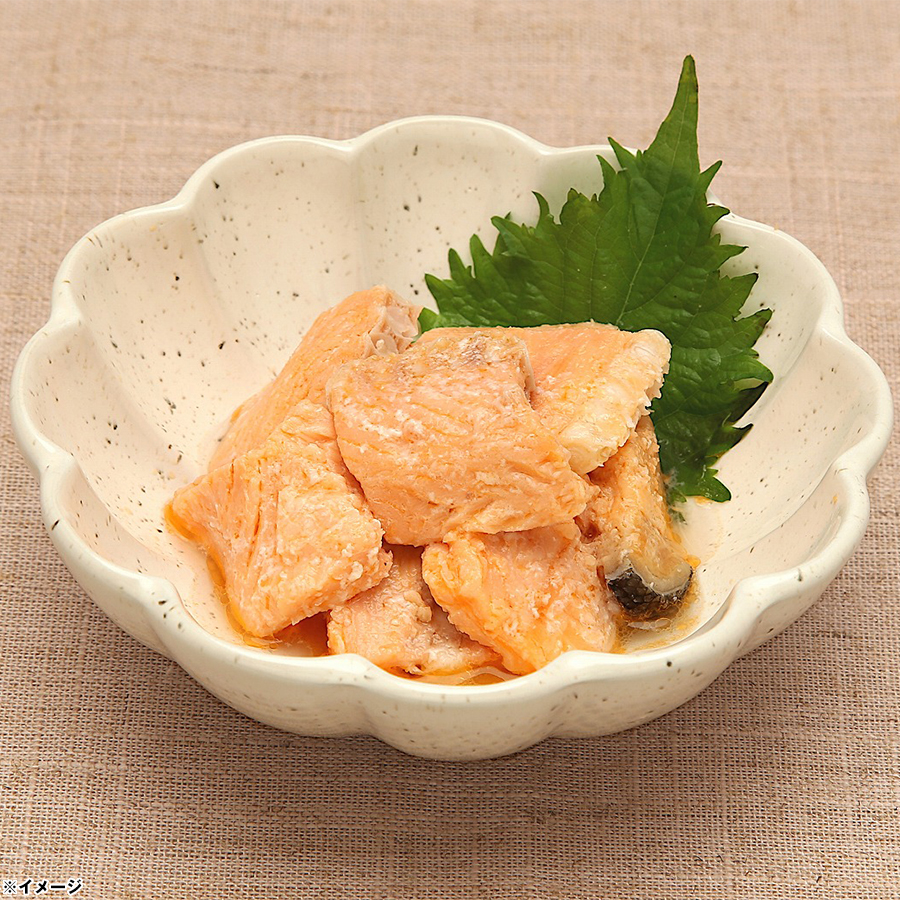 定番 銀鮭中骨水煮 国産 24缶 魚介類(加工食品)
