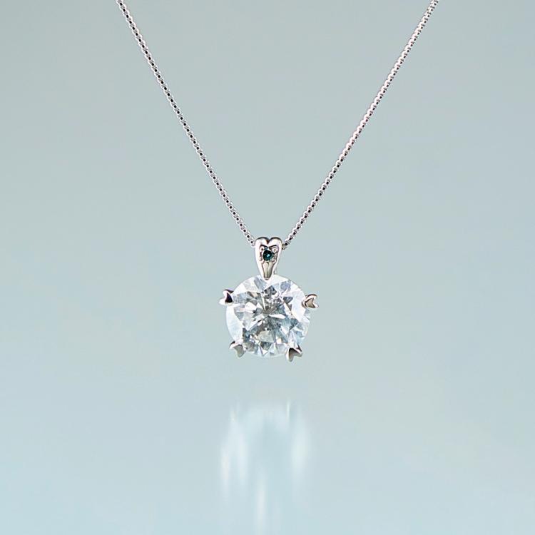Yumi Katsura デザインプラチナ1ctダイヤペンダント | ＴＢＳショッピング