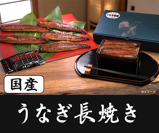 贈答用】国産うなぎ 長焼き110g×5尾 計550g／タレ・山椒5袋付き | ＴＢＳショッピング