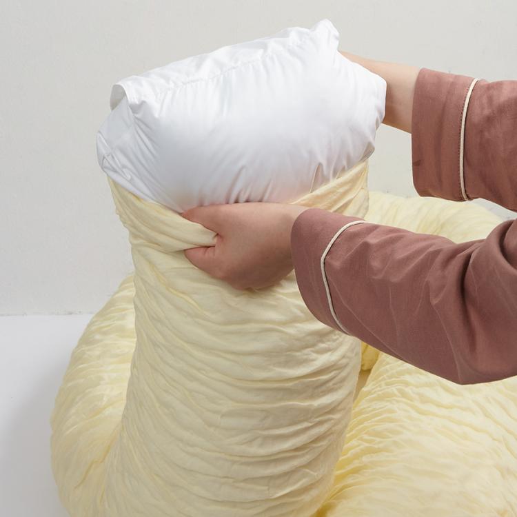 2700円 【正規通販】 パン屋さん が考えた 抱き枕 “ 堕落の一歩 ” カバーセット