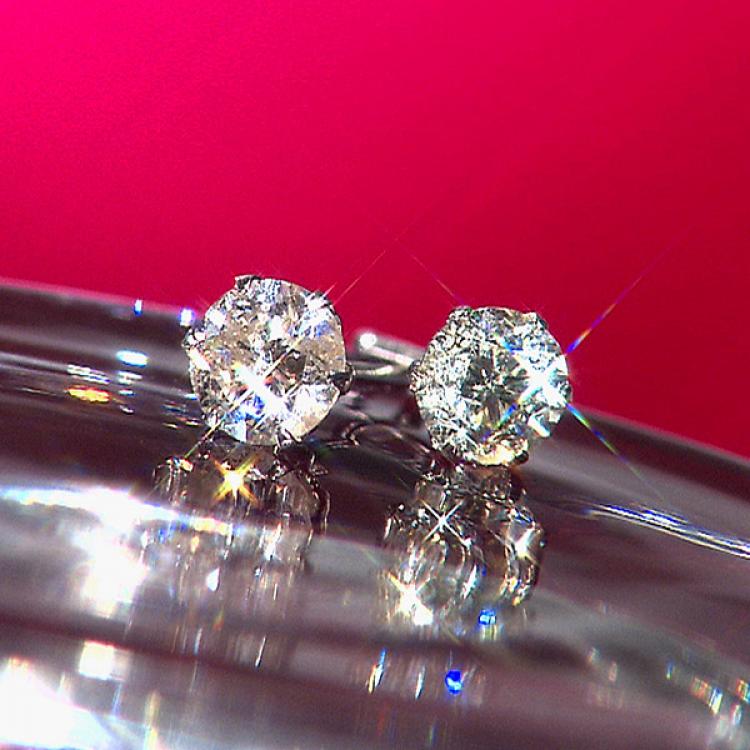 ★0.32ct★✨ルビー0.4ctダイヤモンドプラチナピアスイヤリング