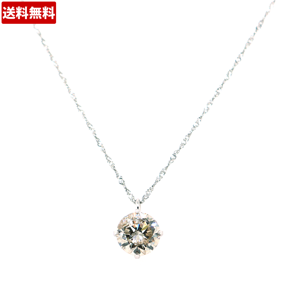 【クリスマスプレゼント好適品】新品未使用♡PT台天然ダイヤプチネック0.02CT