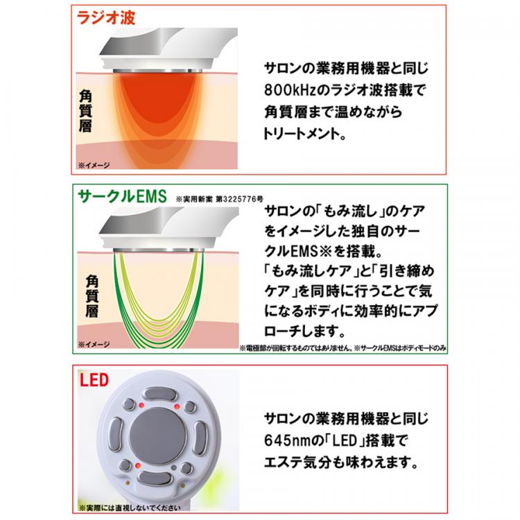 EMS機能のボディー引き締めケア用グッズです。 純正新作 www.urbanbug.net