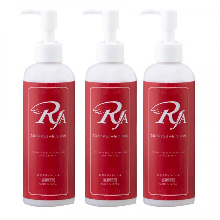 RJA 薬用 ホワイトピール 200g 　6点セット　医薬部外品　｜　角質ケア ピーリング 角質落とし　｜　ローネジャパン RJA薬用ホワイトピール／200g×3本セット | TBSショッピング