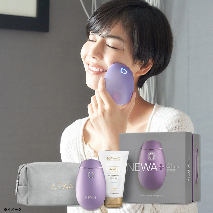 最も信頼できる newa リフト 美顔器 ブラック ジェルスパチュラ付 