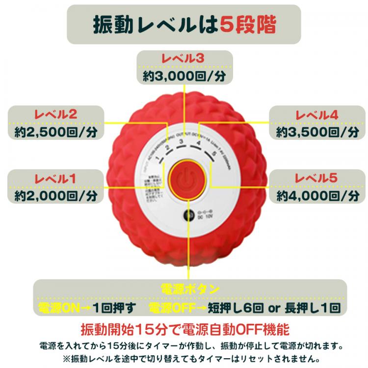 特別価格】シェイプツインボール／振動マシン（5段階調整） | ＴＢＳ