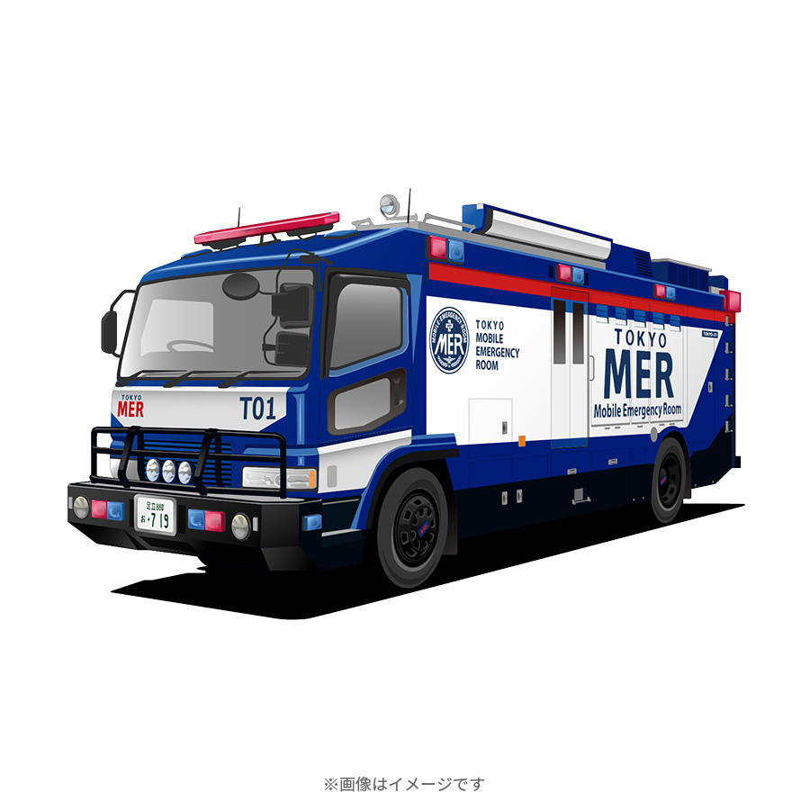 TOKYO MER～走る緊急救命室～ダイキャストミニカー