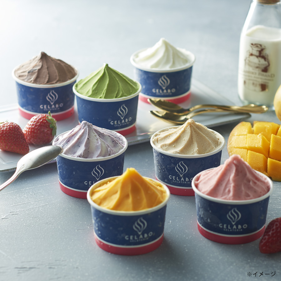 GELABO GELATERIA おすすめジェラート12個× FUYU GELABO 6