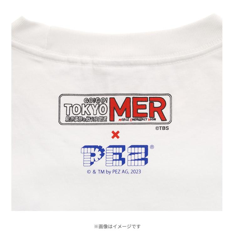 GO!GO!TOKYO MER 緊急事態と戦う仲間達／PEZ Tシャツ | ＴＢＳショッピング