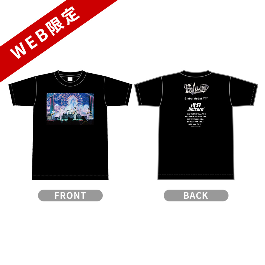 WEB限定】THE IDOL BAND／Hi-Fi Un!corn デビュー記念 Tシャツ | ＴＢＳショッピング