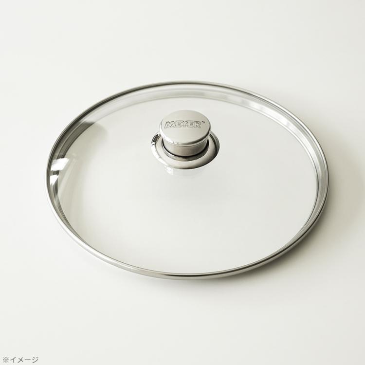 未使用　MEYER　マイヤー　マキシム　炒め鍋26㎝　ガラス蓋　蒸し器付きセット MXS-