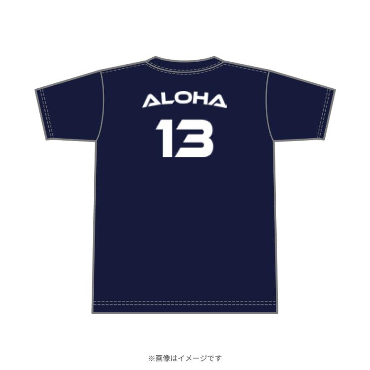 最強スポーツ男子頂上決戦2024／Tシャツ ネイビー／アロハ(超特急