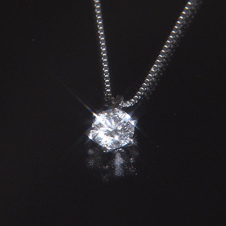 【大人気豊富な】未使用　PT　ダイヤモンド　０．３ｃｔ　Ｄカラー　トリプルエクセレント アクセサリー