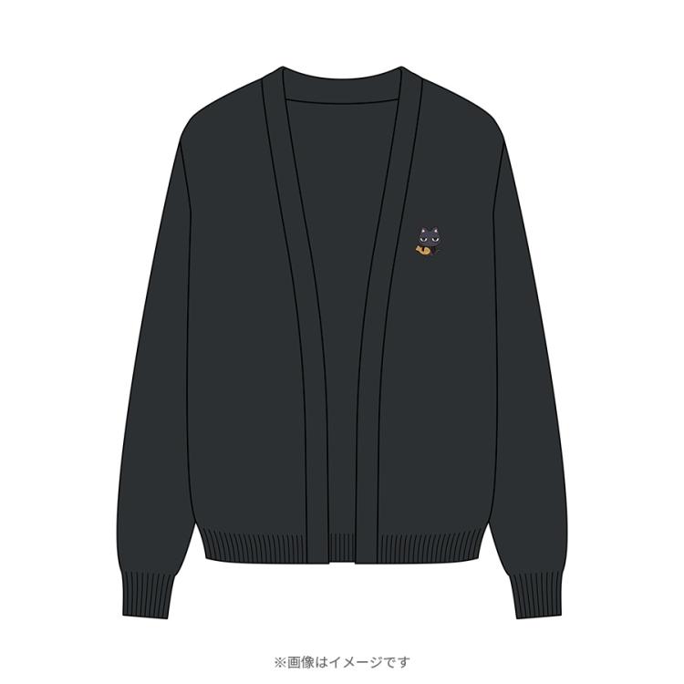 墜落JKと廃人教師　カーディガン　廃人サイズ 墜落JKと廃人教師 Lesson2／ワンポイント刺繍入りカーディガン