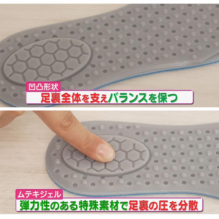 ムテキインソール 3足セット 通販 - ディノス