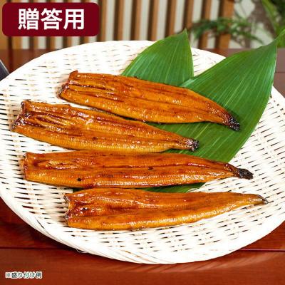 【贈答用】鹿児島産うなぎ長焼き/100g×4尾 計400g 【贈答用】鹿児島産うなぎ長焼き/100g×4尾 計400g