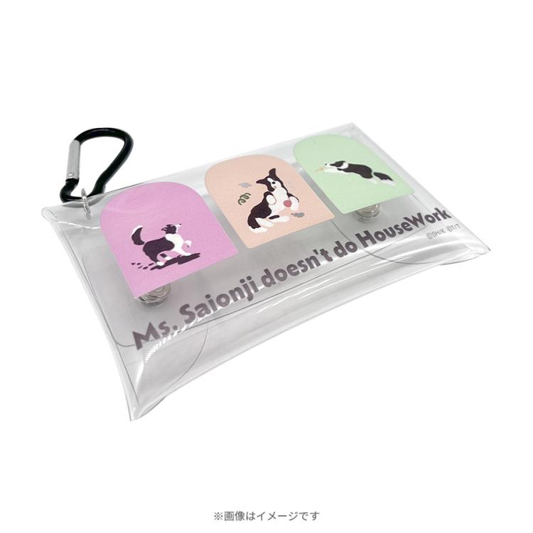火曜ドラマ『西園寺さんは家事をしない』／カラビナ付きクリアケース