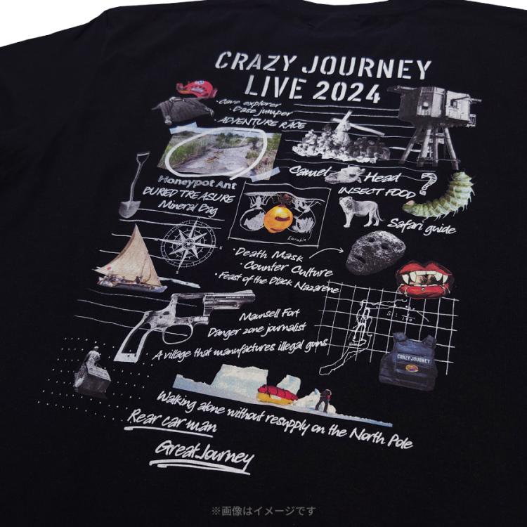 クレイジージャーニーLIVE2024 ／ライブTシャツ | ＴＢＳショッピング