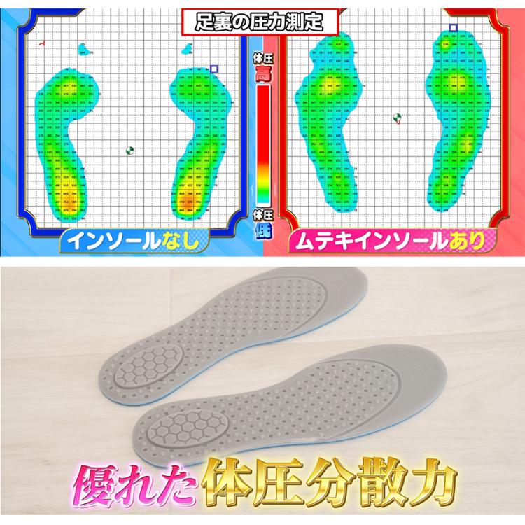 ムテキインソール／1足／Mサイズ または Lサイズ | TBSショッピング