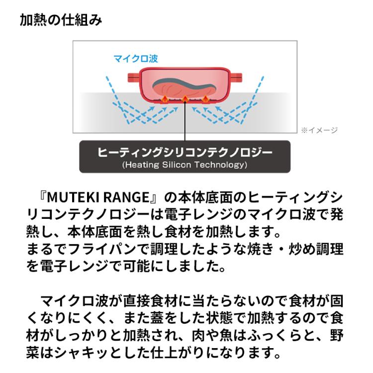 ムテキレンジ／電子レンジ調理器／1個 | TBSショッピング