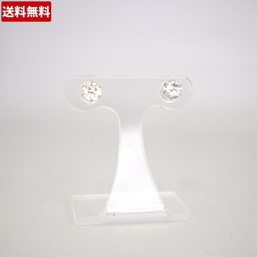 プラチナ合計1.0ct Dカラーダイヤピアス | TBSショッピング