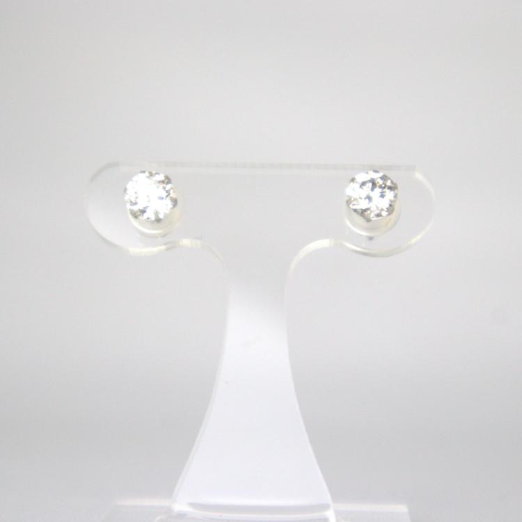 プラチナ合計1.0ct Dカラーダイヤピアス | TBSショッピング