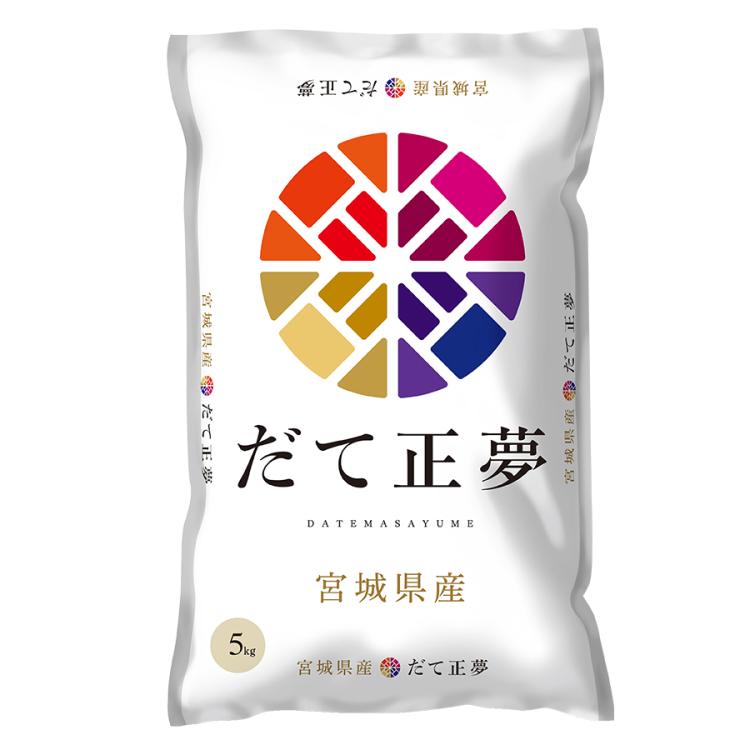 宮城県産 令和6年産 お米 玄米 だて正夢 18キロ