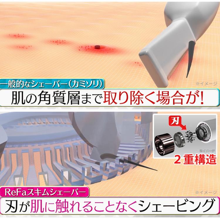 ReFa SKIM SHAVER(リファ スキム シェーバー)/うぶ毛ケア ReFa SKIM SHAVER(リファ スキム シェーバー)/うぶ毛ケア