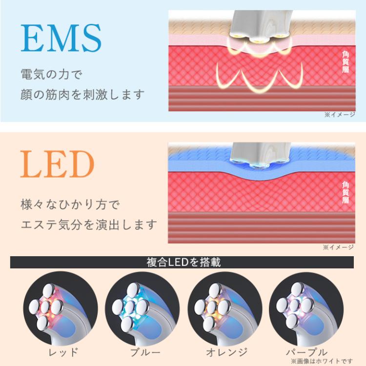 MEビューテック／美顔器／ホワイト または ピンクゴールド | ＴＢＳショッピング