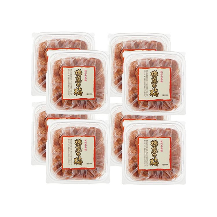 紀州南高梅はねだし梅干／塩分約8%／300g×4 計1.2kg または 300g