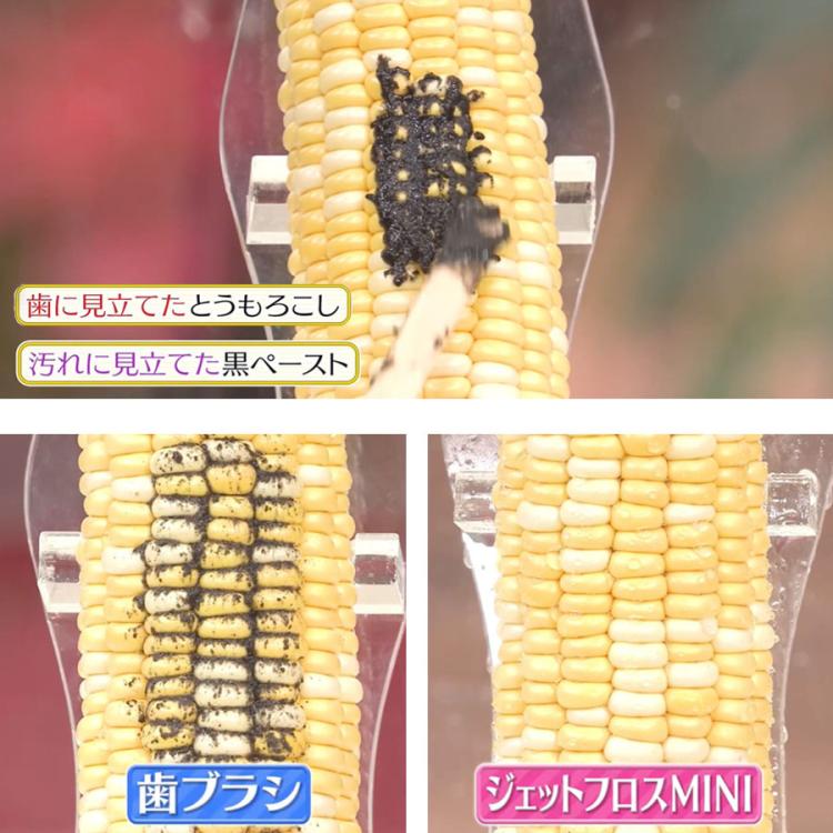 ジェットフロスMINI／舌クリーナーノズル付き／ウォーターフロス／口腔