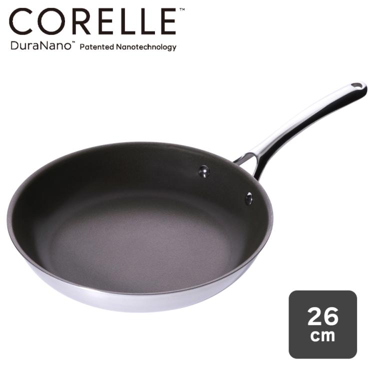 CORELLE（コレール）フライパン／20cm、24cm深型、26cm／オール
