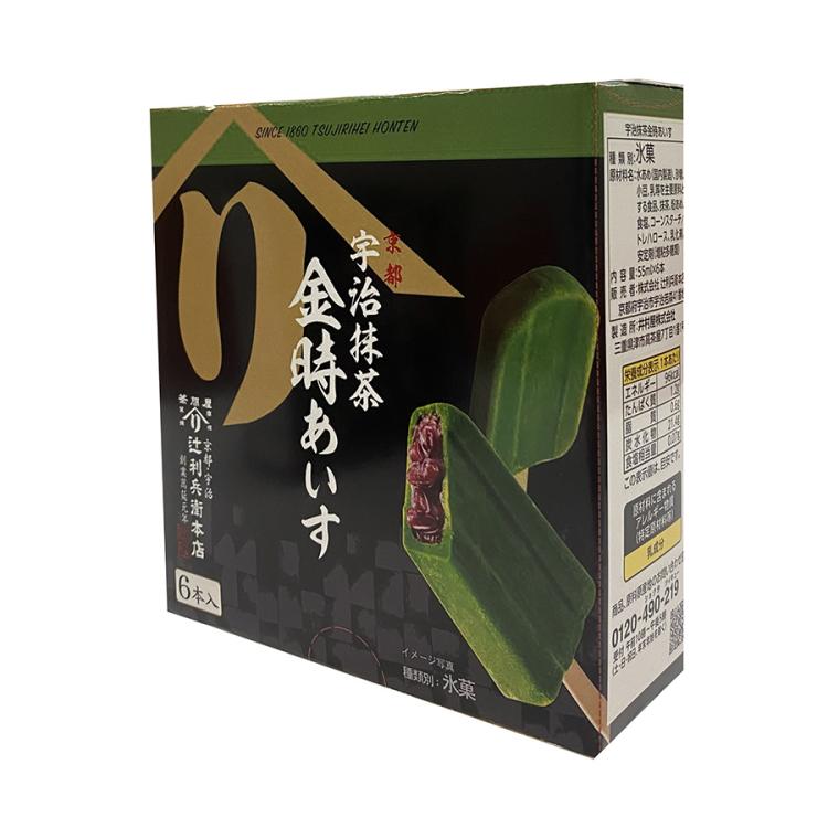 辻利兵衛本店　抹茶　6個セット 辻利兵衛本店 宇治抹茶金時あいす／6本×4箱 計24本 | TBSショッピング