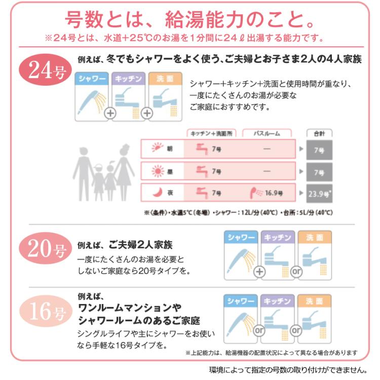 ノーリツガス給湯器エコジョーズ／追い焚き／16号他（標準取付費込）【特典】保証期間5年 | ＴＢＳショッピング