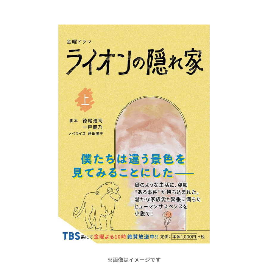 金曜ドラマ『ライオンの隠れ家』／ノベライズ本（上） | TBS