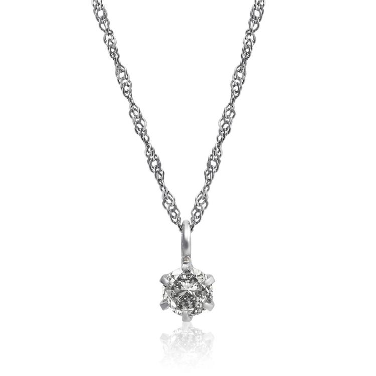 VSクラス Dカラー ダイヤペンダント 0.1ct | TBSショッピング