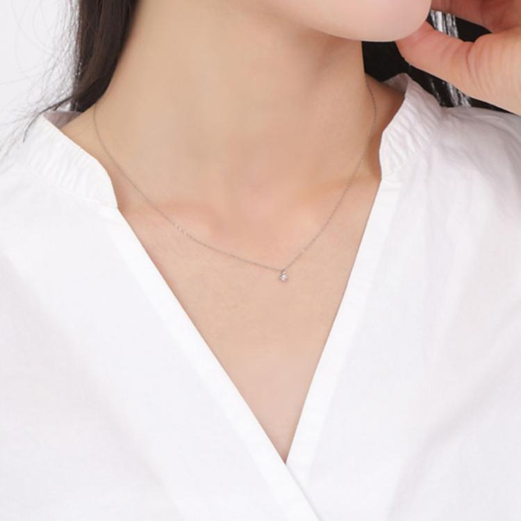 VSクラス　大粒ダイヤペンダントネックレス！ VSクラス Dカラー ダイヤペンダント 0.1ct | TBSショッピング