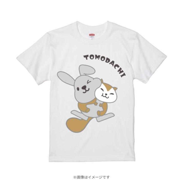 Amazon.co.jp: ラヴィット ラッピーとガガンモの仲良しコラボT