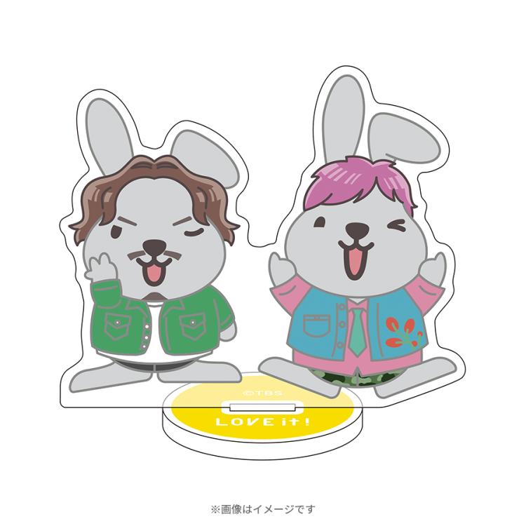 ラヴィット！ラッピー ソフビ アクスタ 本 グッズまとめて TBS ラヴィット!／ラッピー×EXIT アクリルスタンド | TBSショッピング