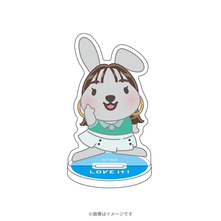 ラヴィット!／ラッピー×矢田亜希子 アクリルスタンド | TBSショッピング