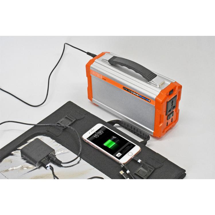 ポータブル電源 エネポルタ＋折り畳みソーラーパネル エネポルタ／防災